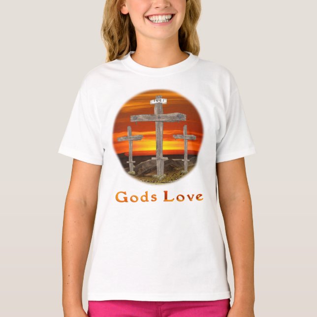 Gottes Liebe T-Shirt (Vorderseite)
