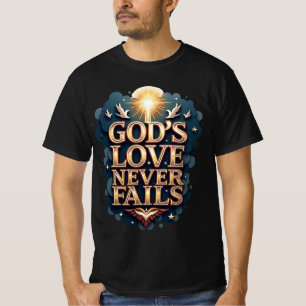 Gottes Liebe Versage nie (Kurzschläfer-T - Shirt) T-Shirt