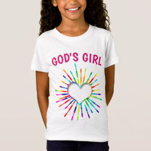 GOTTES MÄDCHEN CHRISTLICHE MÄDCHEN-T - Shirt