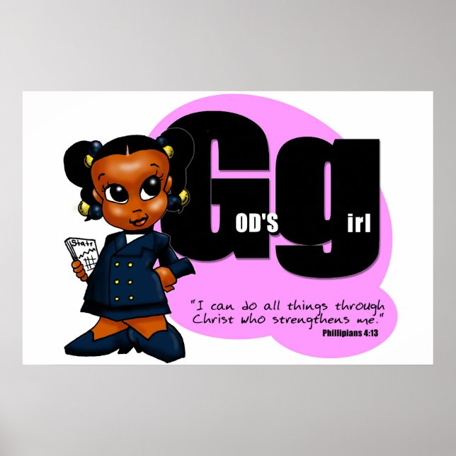 Gottes Mädchen Poster (Vorne)