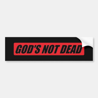 Gottes nicht tot autoaufkleber