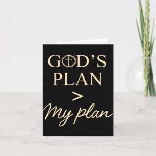 Gottes Plan > Mein Plan  Karte