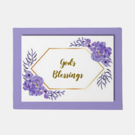 Gottes Segen vor der Tür Fußmatte