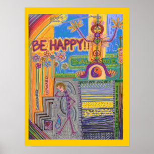 Gottes String Mind Map V Poster