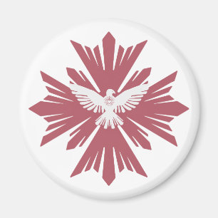 Gottes Taube des Friedens Magnet