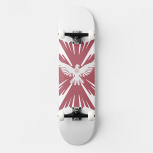 Gottes Taube des Friedens Skateboard