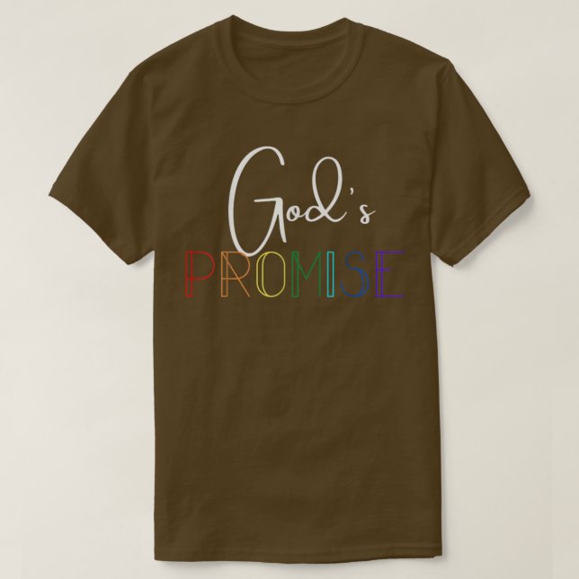Gottes versprechender T - Shirt (Design vorne)
