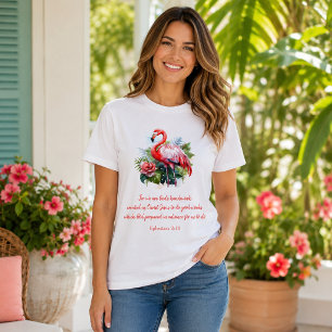Gottes Werk Flamingo  T-Shirt