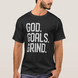 Gottes Ziele mahnen Christlichen religiösen Jesus T-Shirt