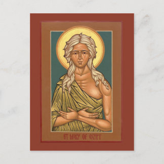 Gottesdienst von Ägypten Postkarte