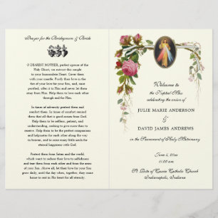 Gottesfürchtig-katholische Hochzeitsprogramm