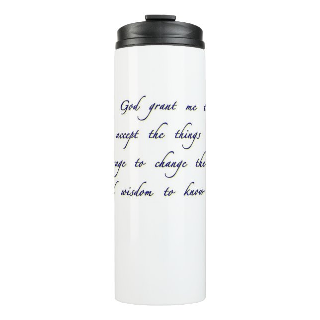 Gottesgebetsreise Mug Thermosbecher (Vorderseite)