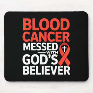 Gottesgläubiger Band Krieger Lymphom Blut Mousepad