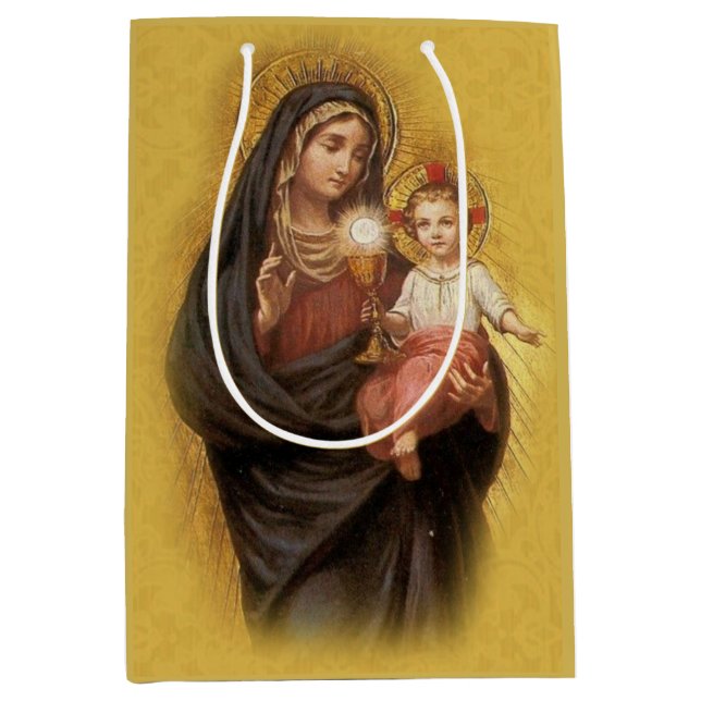 Gottesmutter des gesegneten Sakraments Mary Jesus  Mittlere Geschenktüte (Vorderseite)