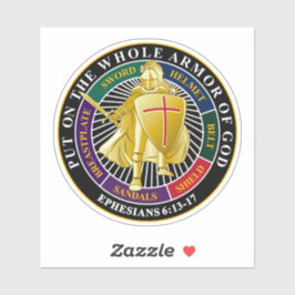 Gottesrüstung Aufkleber