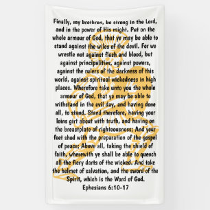 Gottesrüstung Banner
