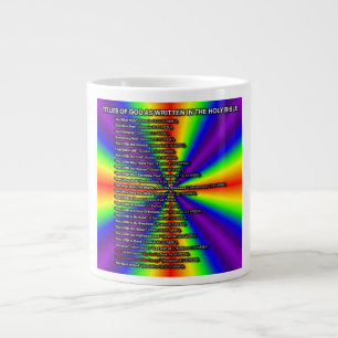Gottestitel-Tasse Jumbo-Tasse