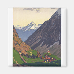 Gotthard Pass - Nostalgie Magnet
