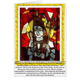 Gottheit Lords Shiva der hindischen Dreiheit