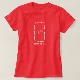 Gottheiten in G-Formed Text Minimalistisch Design T-Shirt