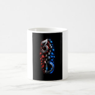 Göttin 3D Mikro-Mosaik  Kaffeetasse