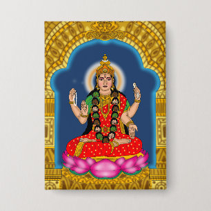 Göttin Bhairavi Button