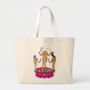 Göttin Chinnamastika-Tasche Jumbo Stoffbeutel