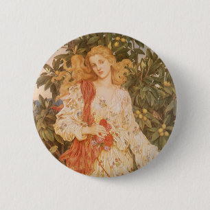 Göttin der Blüten und Blumen, Flora von Morgan Button