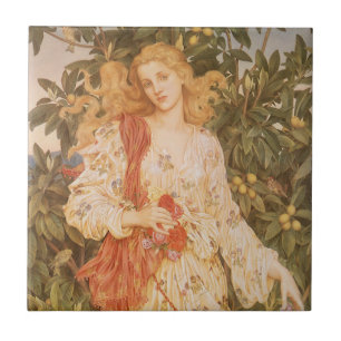 Göttin der Blüten und Blumen, Flora von Morgan Fliese