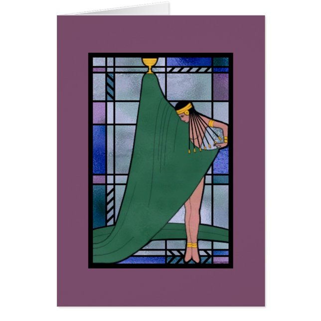 Göttin der Dämmerungskarte (Vorne)