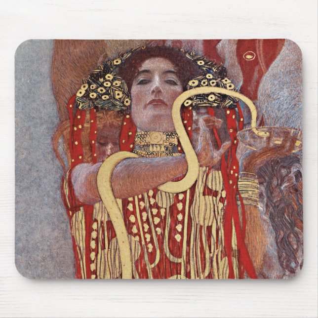Göttin der Gesundheit, Hygieia (Salus), Gustav Kli Mousepad (Vorne)