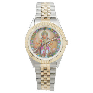 Göttin der Wissen Saraswati Hindu-Göttlichkeit Armbanduhr