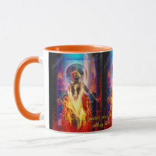 GÖTTIN DES FEUERS PELE KAFFEETASSE