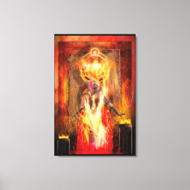 Göttin des Feuers PELE Leinwanddruck