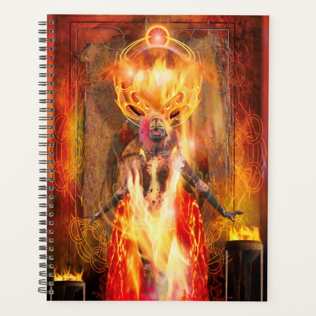 Göttin des Feuers PELE Planer (Vorderseite)