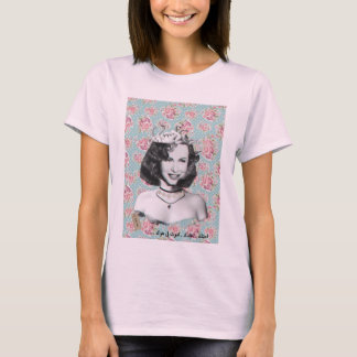 Göttin des Glamours: Vintag Hind Rostom als Medusa T-Shirt
