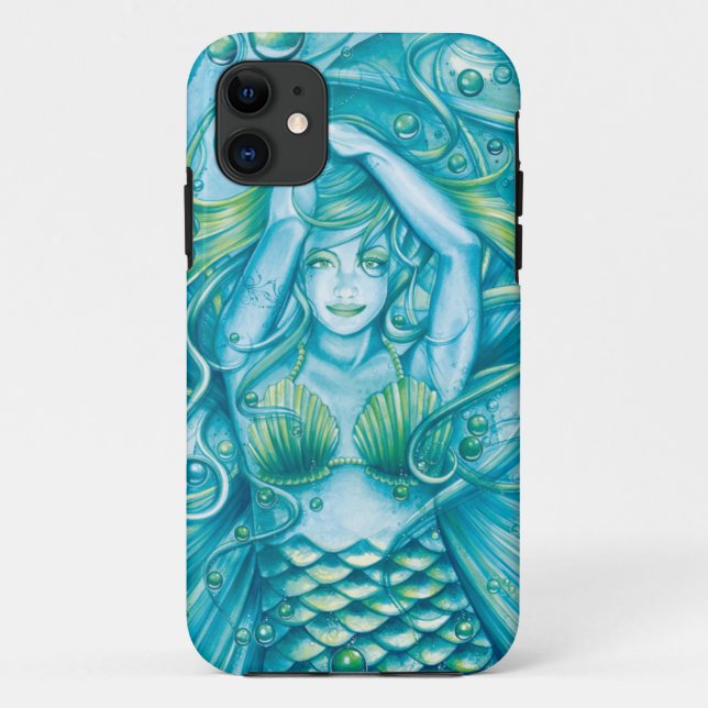 Göttin des Meeres Case-Mate iPhone Hülle (Rückseite)