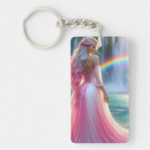 Göttin des Regenbogenwals Schlüsselanhänger