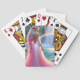Göttin des Regenbogenwals Spielkarten