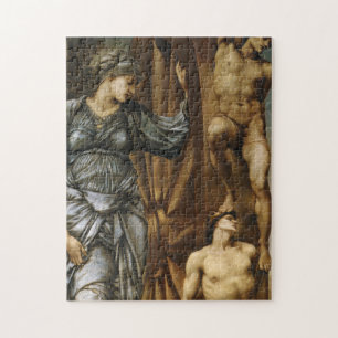 Göttin, die das Glücksrad dreht (Burne-Jones)