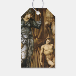 Göttin, die das Glücksrad dreht (Burne-Jones) Geschenkanhänger
