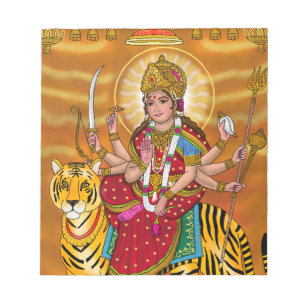 Göttin Durga Notizblock