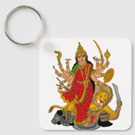 Göttin Durga Schlüsselanhänger