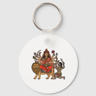 Göttin Durga Schlüsselanhänger
