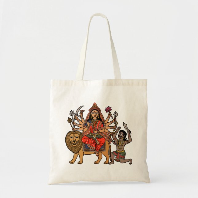 Göttin Durga Tragetasche (Vorne)