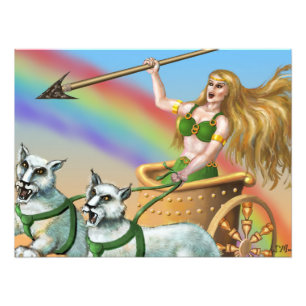 Göttin Freya Foto-Druck Fotodruck
