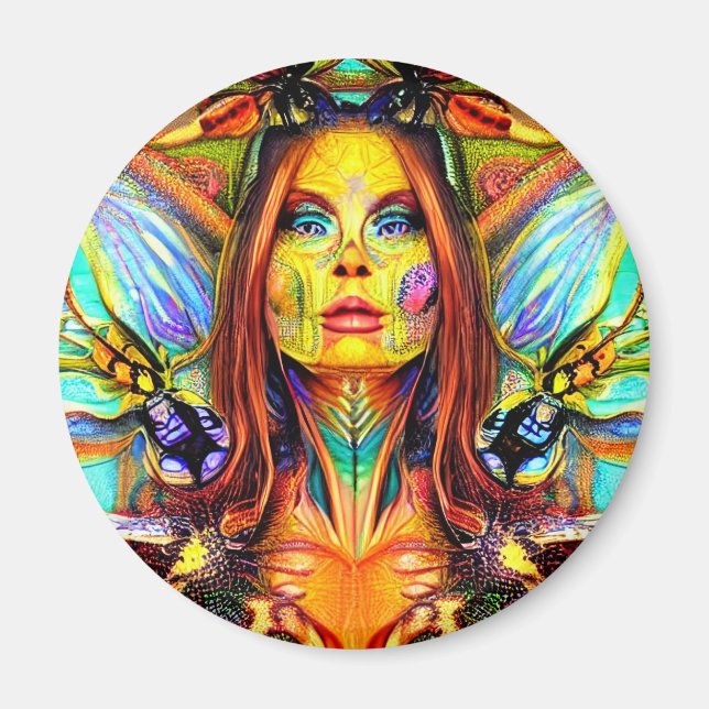 Göttin Gaia, die Erdatmmutter Magnet (Vorne)