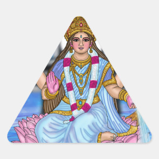 Göttin Ganga Göttliche Hindu-Gottheit Aufkleber
