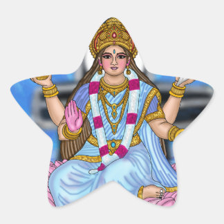 Göttin Ganga Göttliche Hindu-Gottheit Aufkleber