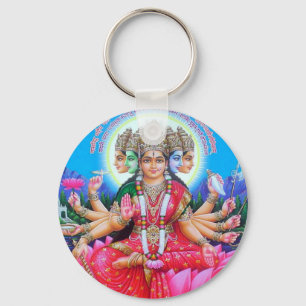 Göttin Gayatri Devi Schlüsselanhänger